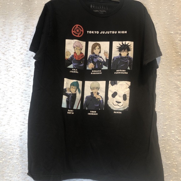 Jujutsu Kaisen Tokyo Jujutsu High School Yearbook T-Shirt Sz Large Box lunch - Picture 1 of 5
